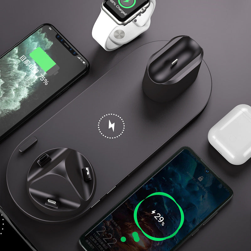 Wireless Charger 6 In 1 Charging Dock Station