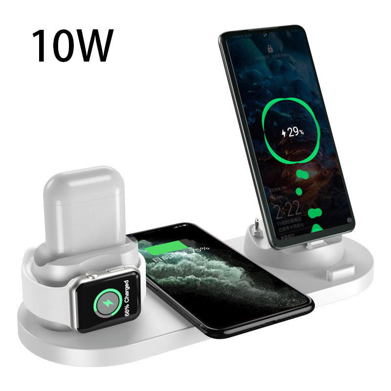 Wireless Charger 6 In 1 Charging Dock Station