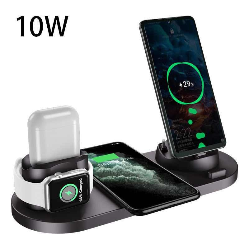 Wireless Charger 6 In 1 Charging Dock Station