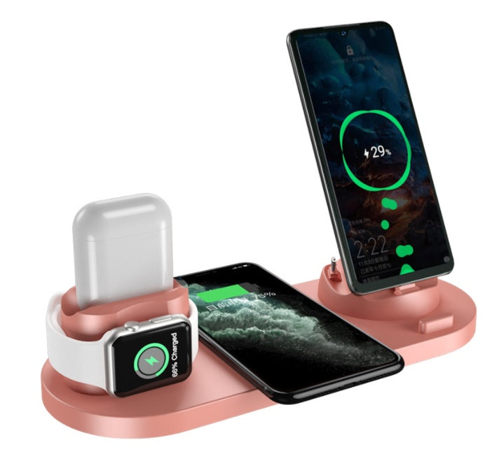 Wireless Charger 6 In 1 Charging Dock Station