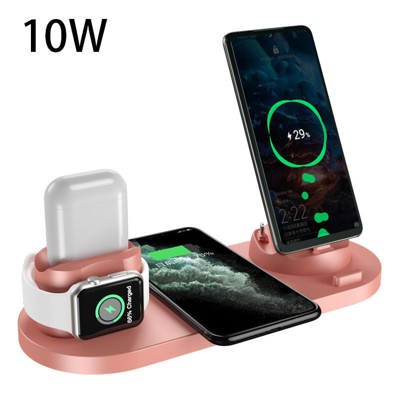 Wireless Charger 6 In 1 Charging Dock Station