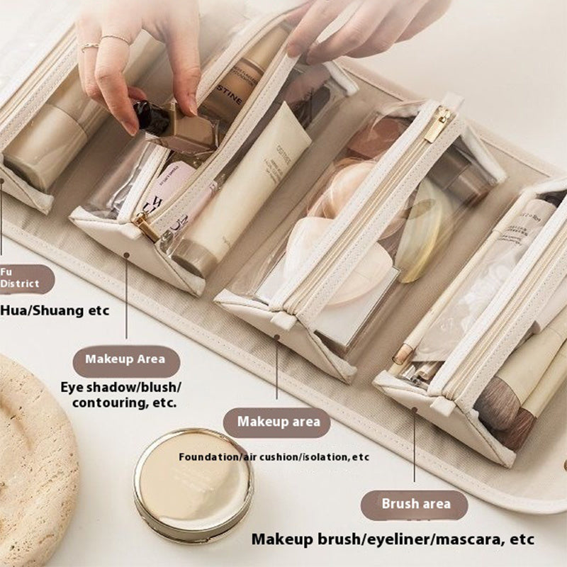 New Folding Cosmetic Bag Large Capacity