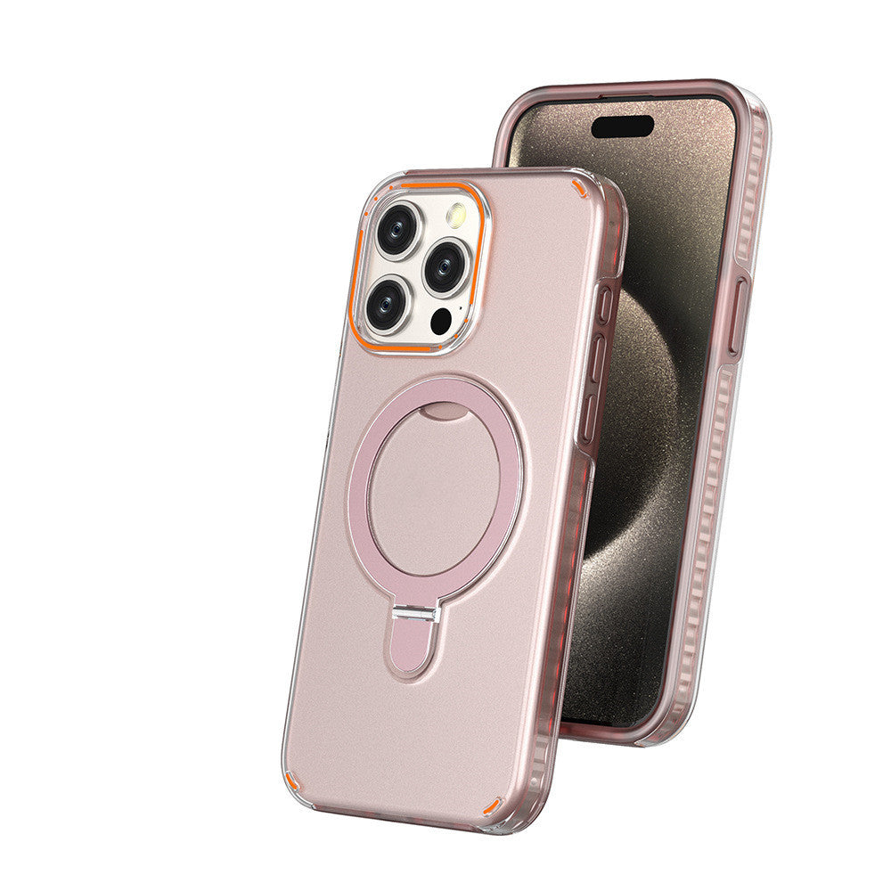 New Colorful Magnetic Bracket Phone Case With Holder Stand