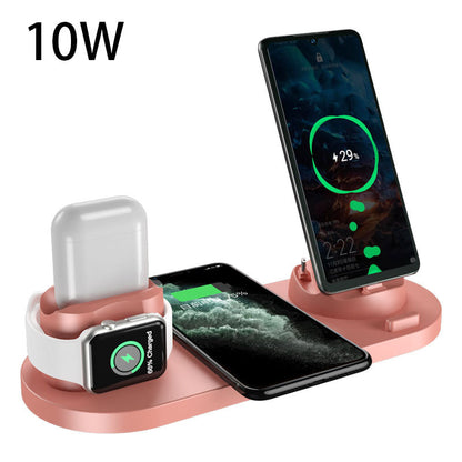 Wireless Charger 6 In 1 Charging Dock Station
