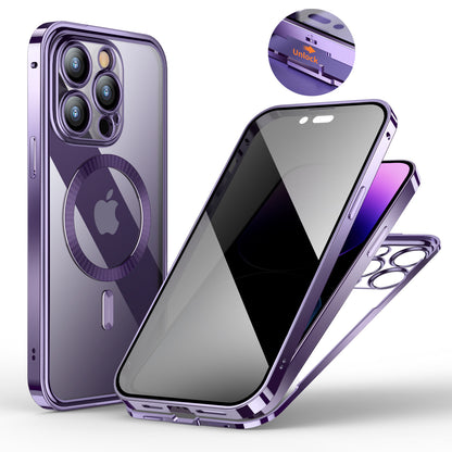 Anti-Privacy Metal Buckle Magnetic Phone Case